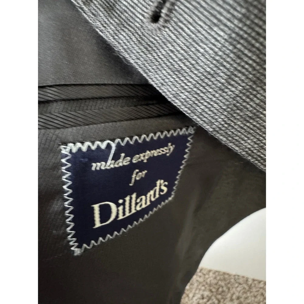 Loro Piana Daniel Cremieux Gray Wool Blazer Sport Coat‎ Size 42R